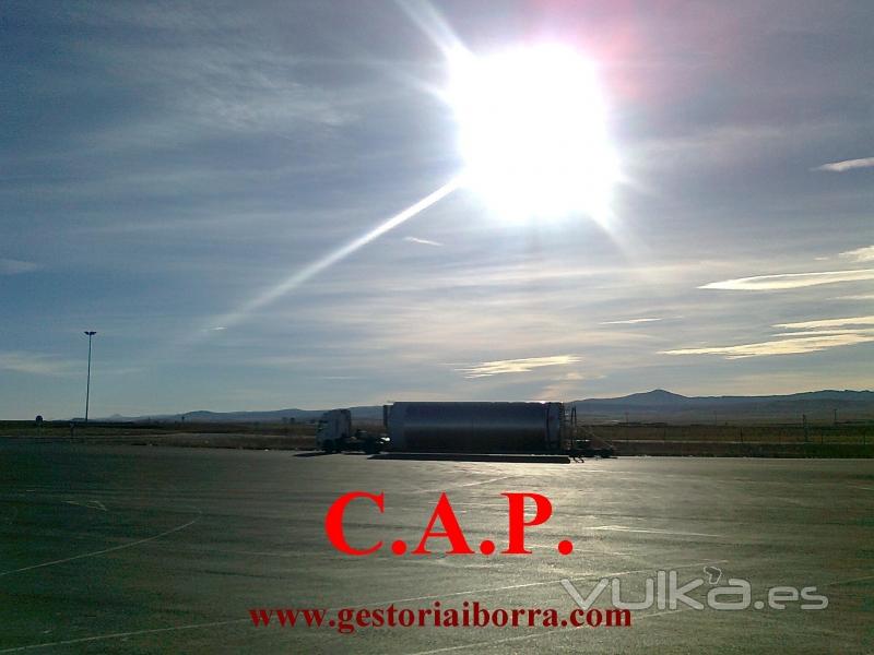 Curso de Capacitación Profesional para el Transporte por Carretera.Gestoria Iborra.