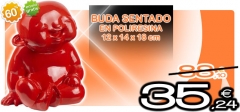 Buda sentado con un 60% de descuento