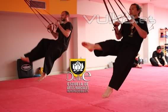 Entrenamiento en suspension con TRX en Madrid