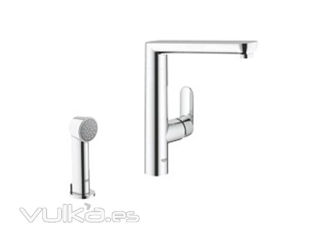 Monomando Fregadera K7 con Teleducha Lateral de Grohe en monomandos.net