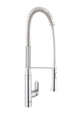 Monomando fregadera grohe k7 con teleducha extraible en monomandosnet