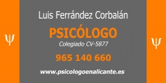 Centro de psicologia luis ferrandez corbalan en alicante