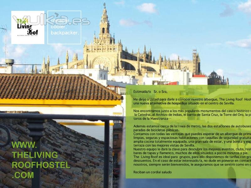 living roof hostel sevilla miquel peris