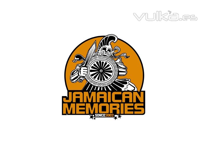 logo reggae jamaican memories diseo grafico sevilla