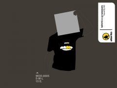 T-shirt design guetto atento miquel peris diseno grafico