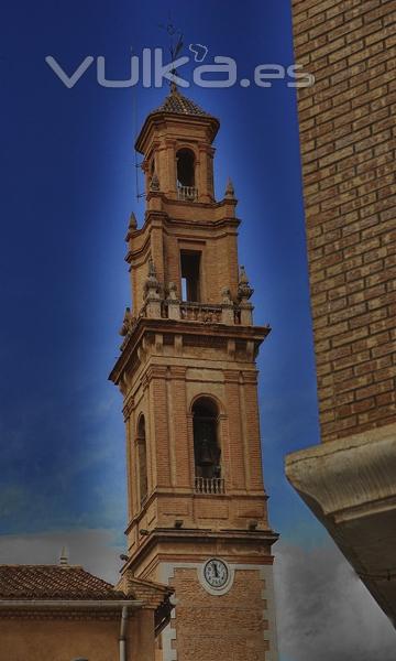 torre de la iglesia de Albal VALENCIA