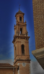Torre de la iglesia de albal valencia