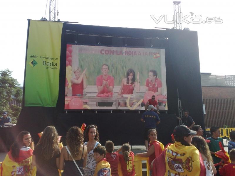 Pantalla de Leds Gigante  para Final Mundial 2010