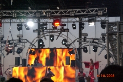 Pantalla leds e iluminacion espectacular   fiesta clossing space ibiza