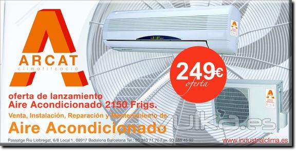 Oferta aire acondicionado