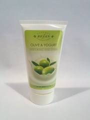 Crema de manos a la oliva y yogur