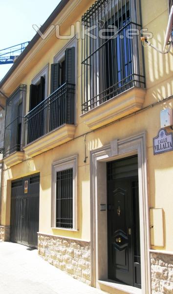 Vivienda unifamiliar en casco antiguo de Linares (Jaén)