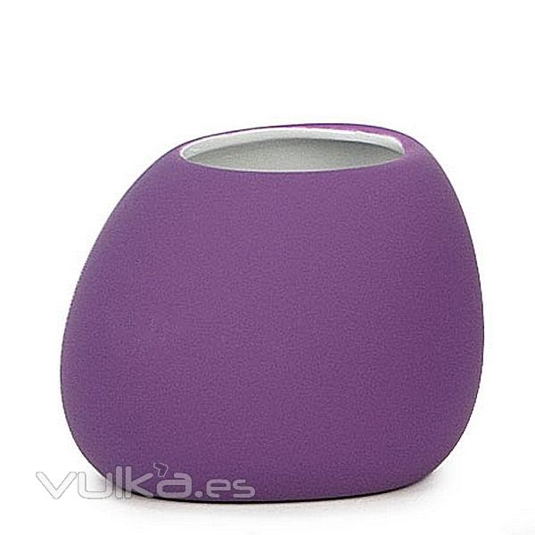 Flocat lila vaso de bao en lallimona.com