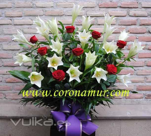 Ramos de flores naturales, coronamur
