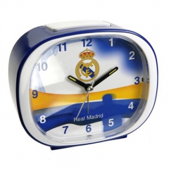 Reloj despertador customizado real madrid cf categoria: futbolmania ref brafu6