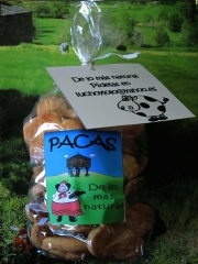 PACAS ARTESANAS se venden en bolsas de 12 y 24 unidades.