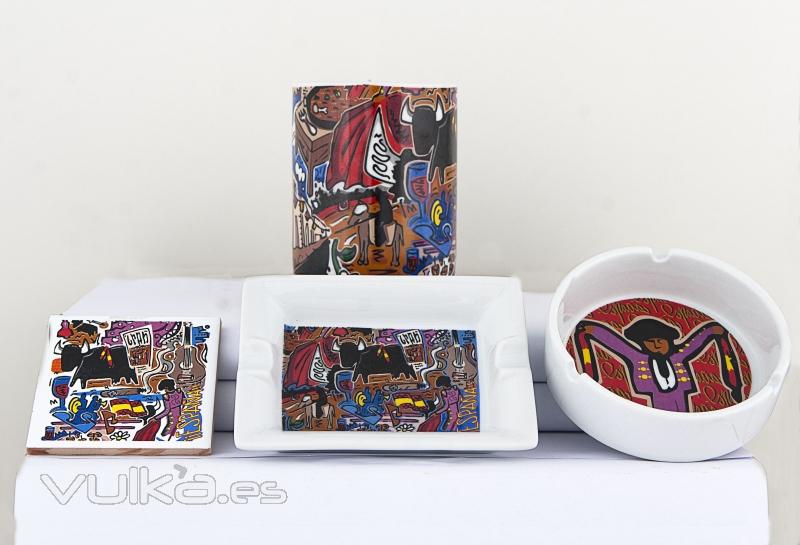 colección cerámica spain culture souvenir Spain de souvenirs Valéntia.