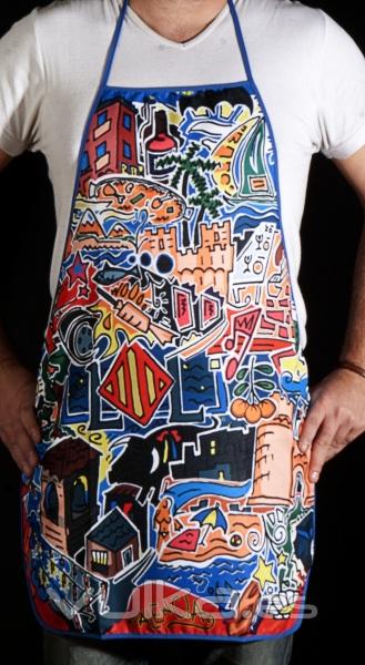 delantal de cocina cultura valenciana souvenir valencia