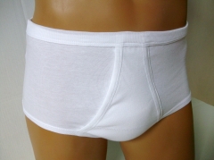 Art 800 slip cro punto ingles, c/abertura color: blanco tallas: 48-52-56-60-64