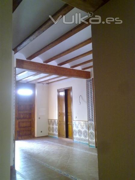 Rehabilitación integral casa antigua Benimamet www.cefvalencia.es