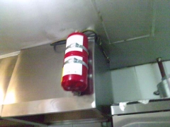 Extincion de cocinas agente f