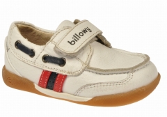 Nauticos nino piel blanco billowy