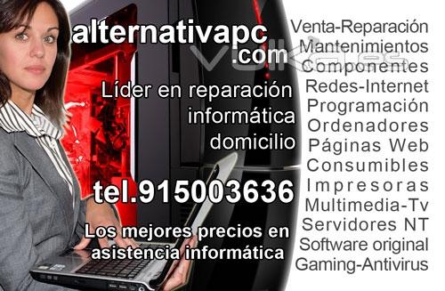 AlternativaPc Lider en reparacin informtica a domicilio