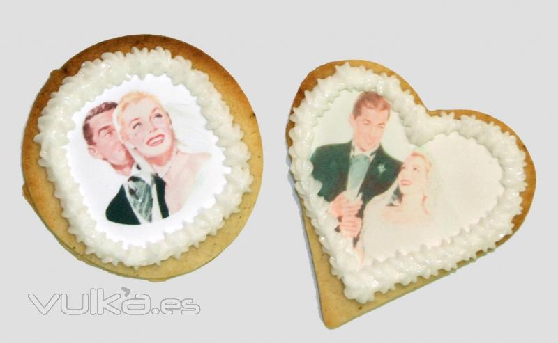 GALLETAS PARA BODA ESTILO VINTAGE