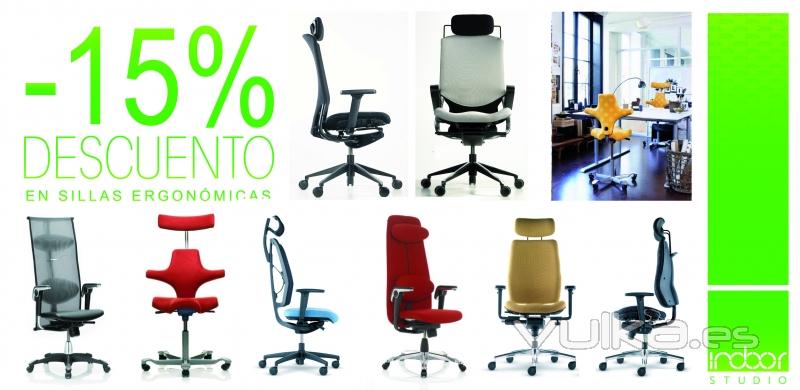 Oferta Sillas de Oficina Ergonómicas Válida hasta 31/5/2011