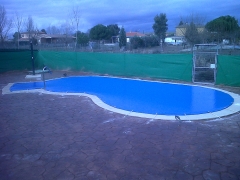 Coberto piscina.