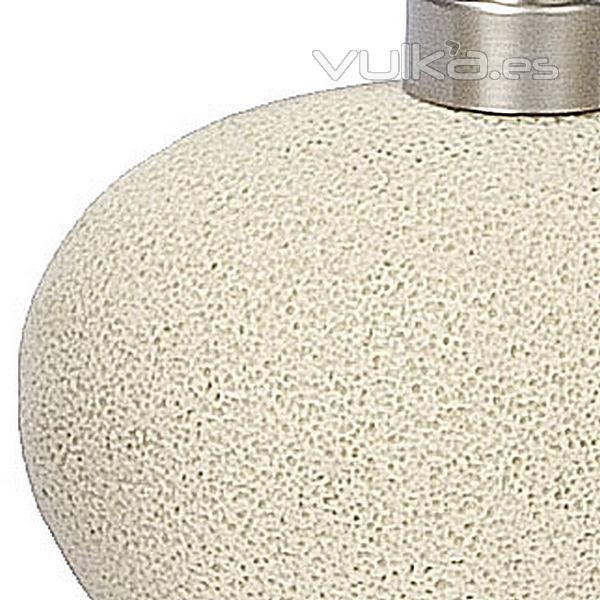 Pomez blanco dosificador de baño en lallimona.com detalle1