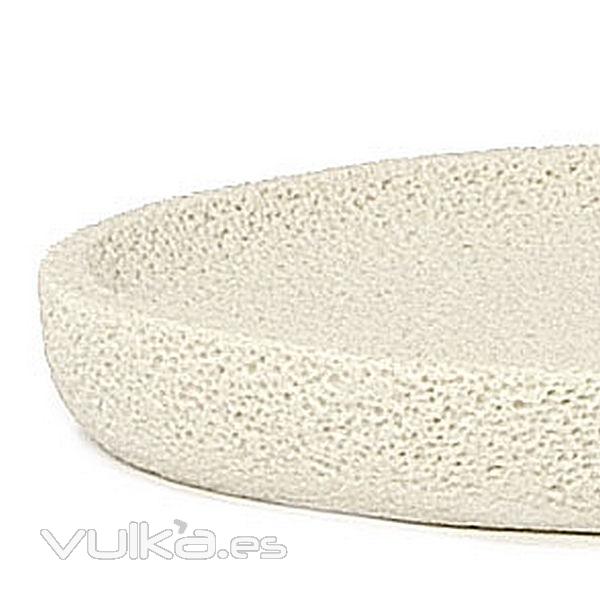 Pomez blanco jabonera de baño en lallimona.com detalle1