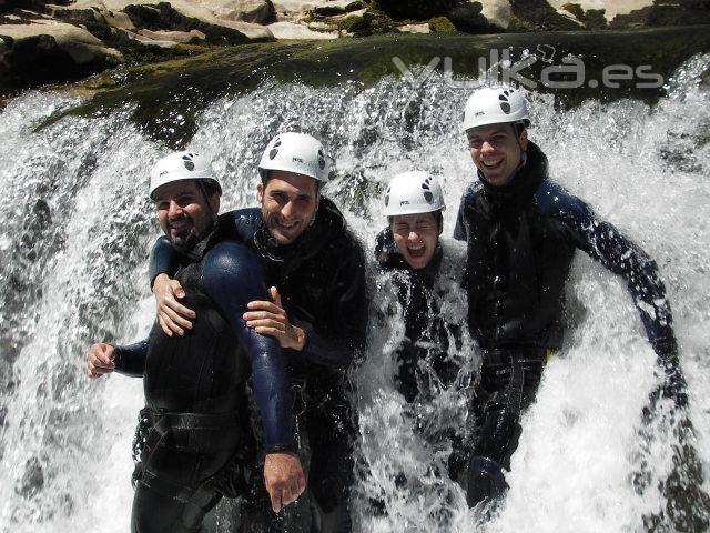 descenso de barrancos en pirineos