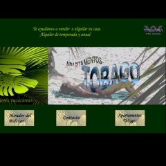Creacin de pgina web de turismo vacacional: www.playatobago.es