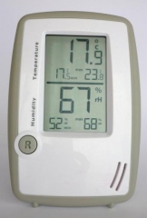 Termometro-higrometro digital con numeros grandes de facil lectura (2 cm)