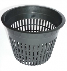 Maceta de 14 cm diámetro y rejilla completa.