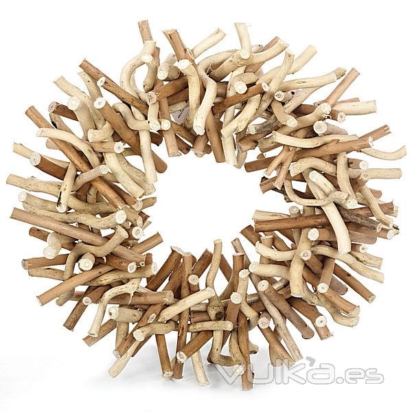 Estructura troncos circular en lallimona.com