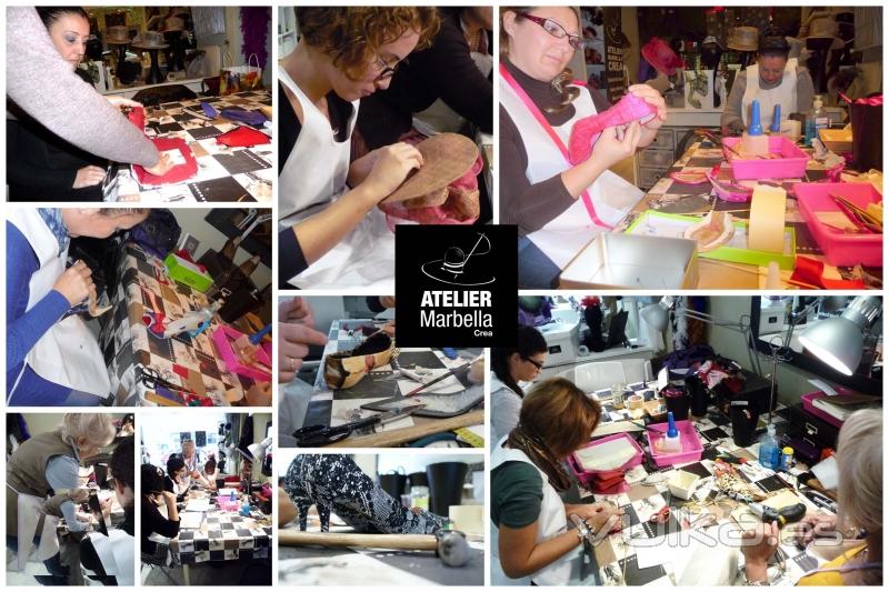 Curso de Tocados y Pamelas, Forrado de Zapatos y Bolsos de Fiesta