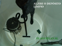 Proceso de limpieza y desinfección de depósitos de agua fría sanitaria