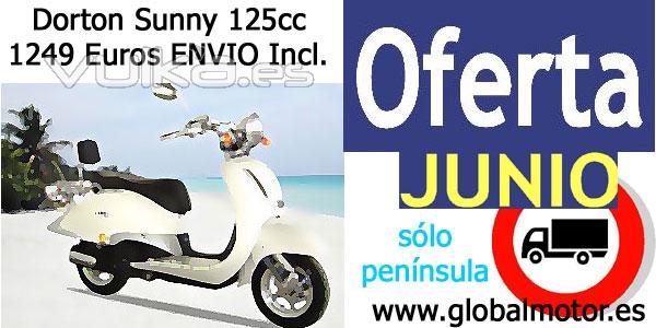 OFERTA ESPECIAL JUNIO: DORTON SUNNY 125