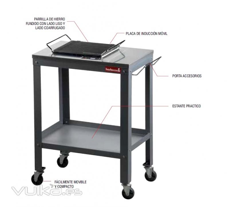 Barbacoa Hercules de Induccin de Barbecook en lamarc.es