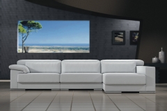 Sofa 3 plazas y cheslon modelo master  wwwtapiz2000com