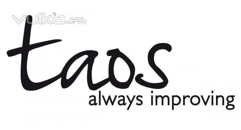 Logotipo de la agencia de publicidad taos, situada en Barcelona