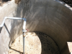 Pozo de bombeo de hormigon prefabricado