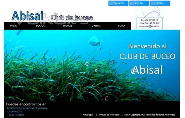 www.abisal.es Club de buceo