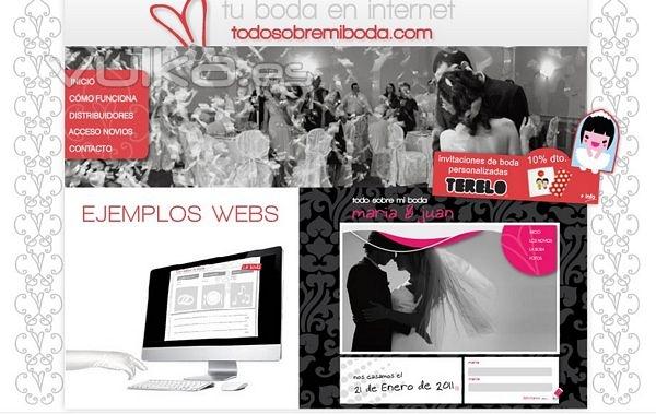 Web de novios www.todosobremiboda.com
