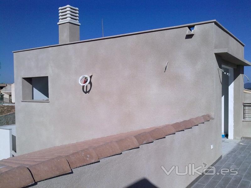 Fachada de vivienda en SIllot