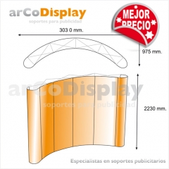 Stand plegable 3x4