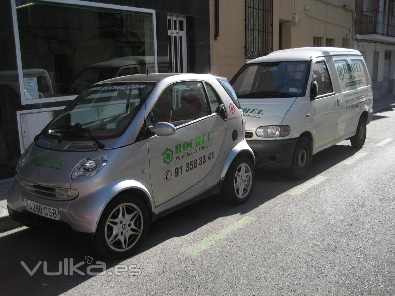 Smart vehiculo comercial y Furgoneta reparto