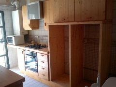 Reforma cocina estilo rustico en masia traver - ribaroja detalle lateral reformascefvalenciaes